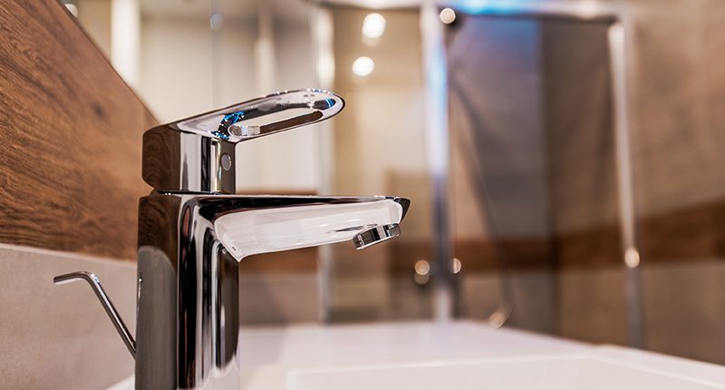 Properly cleaned and neat looking bathroom, WA